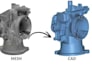 do reverse engineering convert 3d scan mesh stl to cad